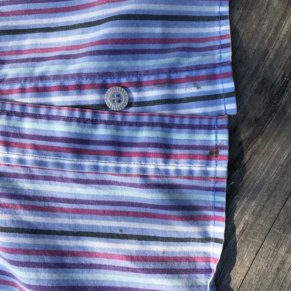 Striped button up - Picture 2 of 2